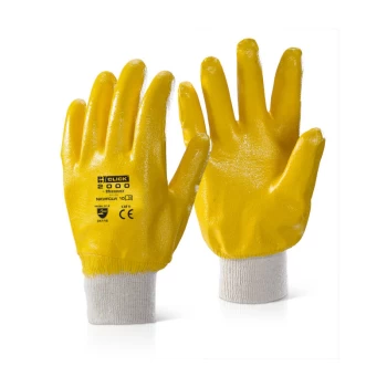 Image of NITRILE K/W F/C L/W YELLOW 10 - Click