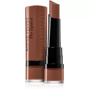 Image of Bourjois Rouge Velvet The Lipstick Matte Lipstick Shade 23 Taupe Of Paris 2,4 g