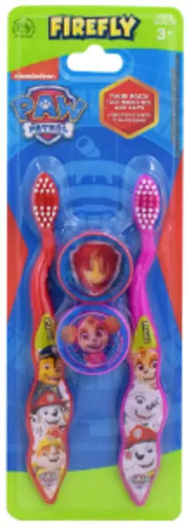 Image of Firefly Paw Patrol Soft Toothbrush 2Pcs