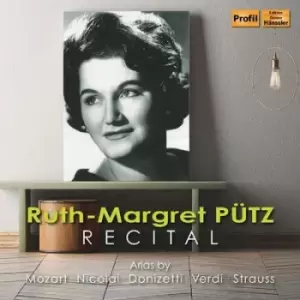 Image of Putz Recital Arias By Mozart Nicolai Donizetti Verdi Strauss by Ruth-Margret Putz CD Album
