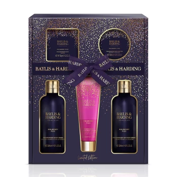 Image of Baylis & Harding Mulberry Fizz 5 Piece Set