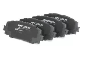 Image of RIDEX Brake pad set TOYOTA,DAIHATSU,LEXUS 402B0465 3501140G08,044650W141,0446547060 044650W140,044650W141,0446512640,0446547070,0446547080,0446547090