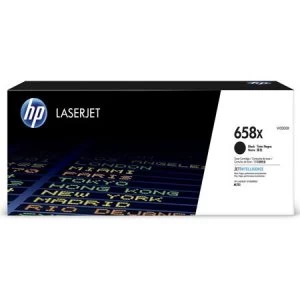 Image of HP 658X Black Laser Toner Ink Cartridge