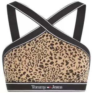 Image of Tommy Hilfiger Logo High Rise Neck Print - Multi