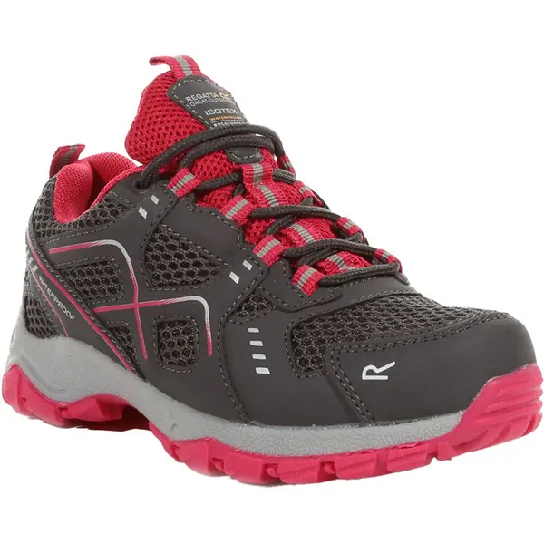 Image of Regatta Girls Vendeavour Waterproof Lace Up Walking Shoes UK Size 3 (EU 36)
