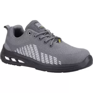 Image of Safety Jogger Mens Fitz Safety Trainers (7.5 UK) (Grey)