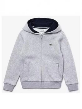 Image of Lacoste Sports Classic Zip Through Hoodie