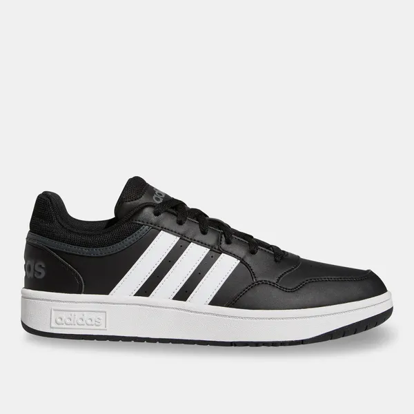 Image of adidas Hoops 3.0 Mens Trainers Low Trainers 7 (40.7) Black 12398003270