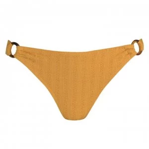 Image of Vero Moda Revolution Tanga Bikini Bottoms - 16 ASPEN GOLD