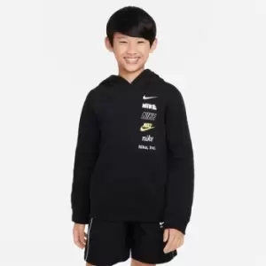 Image of Nike Sportswear Big Kids (Boys') Hoodie - Black