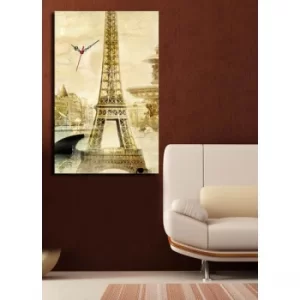 Image of 5070CS-37 Multicolor Decorative Canvas Wall Clock