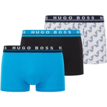 Image of Boss 3 Pack Design Trunks - Multi