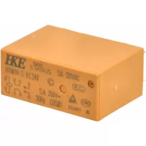 Image of R-tech - 616303 High Sensitivity pcb Relay, dpdt 24VDC 5A