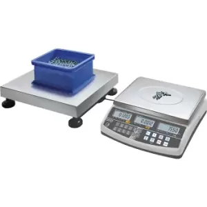 Image of KERN Counting system, from reference scale and weighing bridge, weighing range up to 60 kg, read-out accuracy 0.1 g, weighing plate 500 x 400 mm