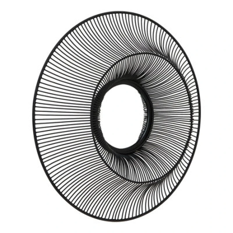 Image of Hill Interiors Chico Black Wire Mirror