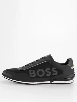 Image of BOSS Saturn Trainer - Black, Size 11, Men
