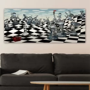 Image of YTY147982502_50120 Multicolor Decorative Canvas Painting