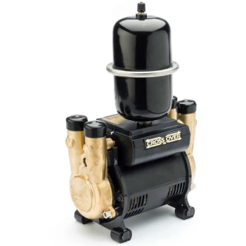 Image of CTFORCE 20TU 2.0 Bar Brass Twin Impeller Shower Pump Negative Head - Salamander