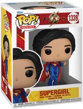 Image of The Flash Supergirl vinyl figurine no. 1339 Funko Pop! multicolor