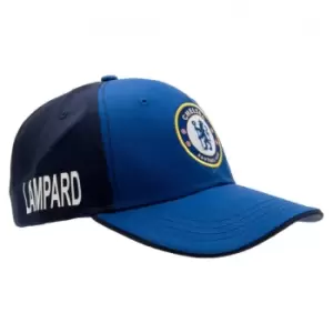 Image of Chelsea FC Adults Unisex Frank Lampard Cap (One Size) (Navy/Blue)