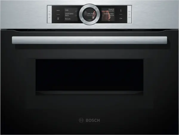 Image of Bosch CMG656BS6B 45L Built In Compact Oven Microwave