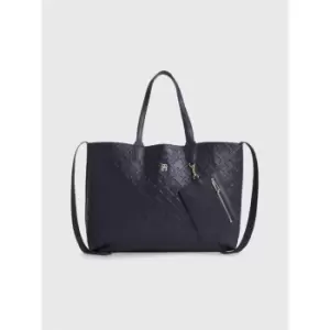 Image of Tommy Hilfiger Iconic Tommy Tote Mono - Blue