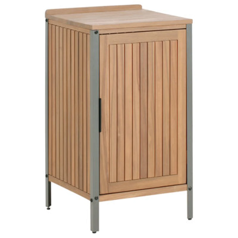 Image of Beliani Outdoor Kitchen Cabinet Ivrea Certified Acacia Wood Brown, Brown 624352