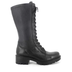 Image of igi&co Shoes Unisex Black "{"it_IT.utf8":"Pelle"}