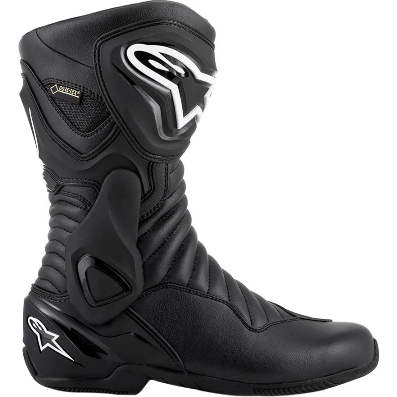 Image of Alpinestars SMX-6 v2 Gore-Tex Motorcycle Boots 41 Black (UK 7) Black