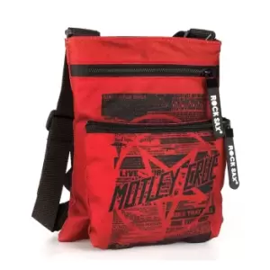 Image of Rock Sax Girls Live Motley Crew Crossbody Bag (One Size) (Red)
