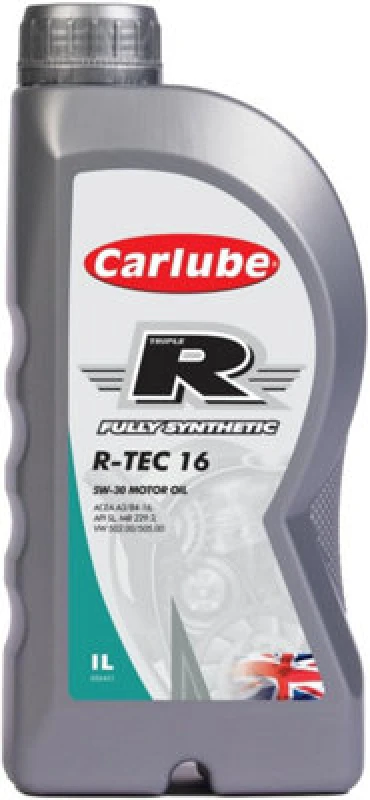 Image of Carlube Triple R, R-Tec 16, 5W-30 Motor Oil 1L