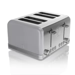 Image of Swan ST19020 4 Slice Retro Style Toaster