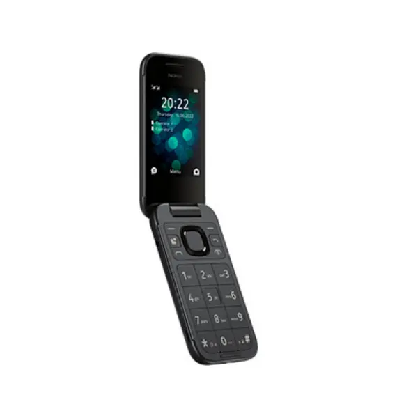 Image of Nokia Mobile Phone 2660 Flip Black 2.8 - CW