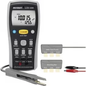 Image of VOLTCRAFT LCR-400 Component tester Digital CAT I Display (counts): 20000