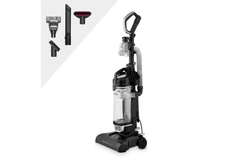 Image of Tower Upright Vacuum 4L Dust Bin Platinum with Pet Tool in Black Unisex