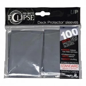 Image of Ultra Pro Eclipse PRO Matte Smoke Grey Standard 80 Sleeves case of 6