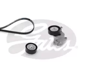 Image of GATES V-ribbed belt set OPEL,CHEVROLET,SAAB K036PK1903 Serpentine belt kit,Auxiliary belt kit,Poly V-belt kit,V-ribbed belt kit