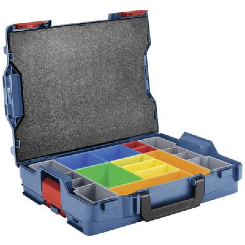 Image of Bosch Professional Bosch Professional L-BOXX 102 & Inset Boxen 12tlg. 1600A016NB Transport case Acrylonitrile butadiene styrene Blue (L x W x H) 357 x