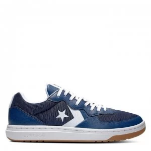 Image of Converse Rival Low Trainers - Navy/Gum