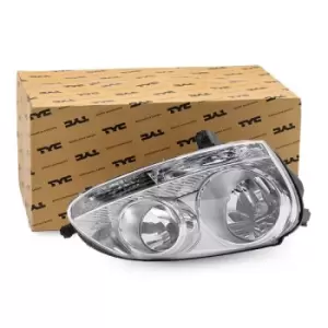 Image of TYC Headlights 20-0317-25-2 Headlamp,Headlight VW,Golf V Schragheck (1K1),Golf V Variant (1K5),Jetta Mk5 (1K)