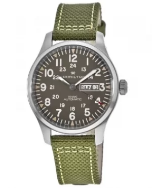 Image of Hamilton Khaki Field Day Date Auto Mens Watch H70535081 H70535081