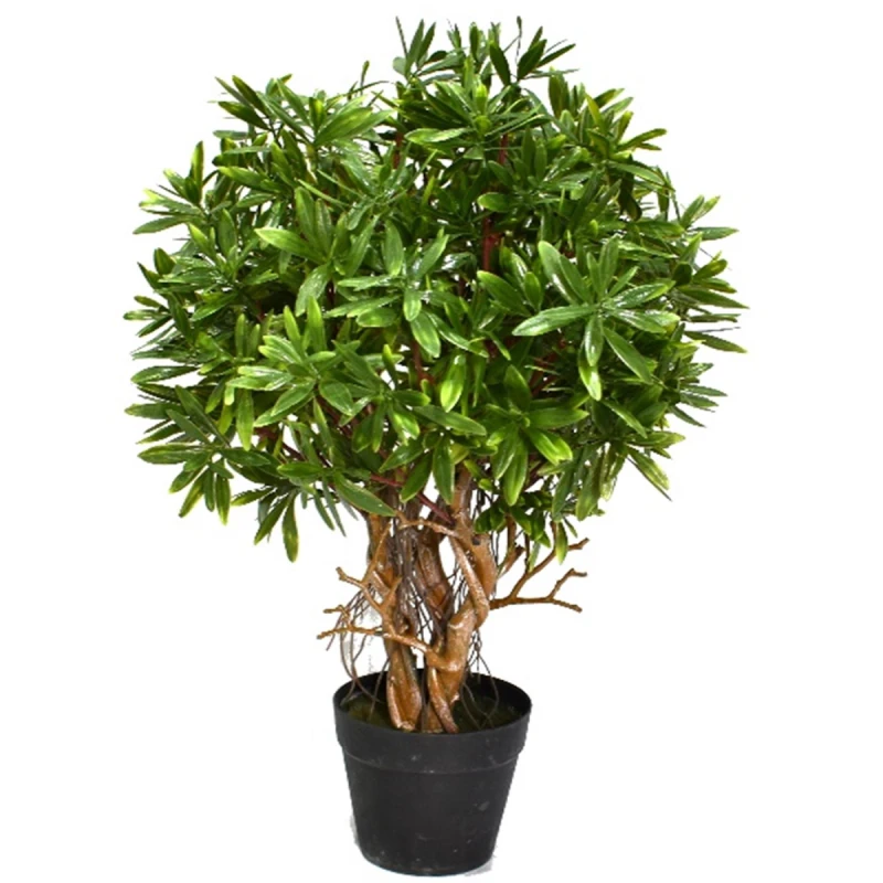 Image of N/A 45cm Fire Retardant Mini Ficus Topiary Ball Plant