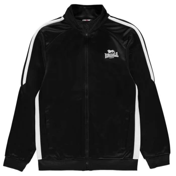 Image of Lonsdale Track Jacket Juniors - Black