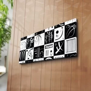 Image of 3070C-17 Multicolor Decorative Canvas Painting