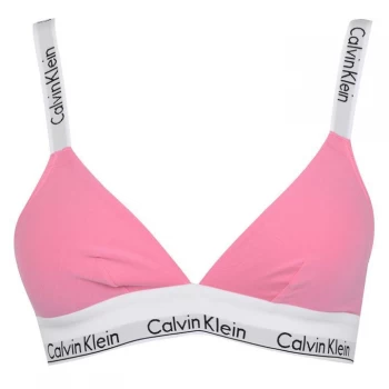Image of CALVIN KLEIN Modern Cotton Triangle Bra - Rosey Dream