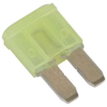 Image of Sealey M2BF20 Automotive MICRO II Blade Fuse 20A - Pack of 50
