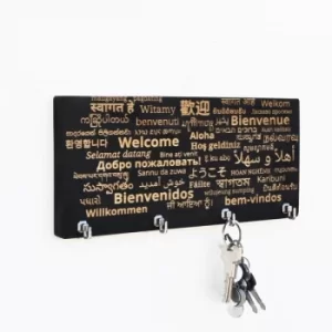 Image of LAZ048 Multicolor Decorative Wooden Wall Accessory