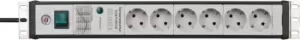 Image of Brennenstuhl 1156057696 power extension 3m 6 AC outlet(s) Indoor...