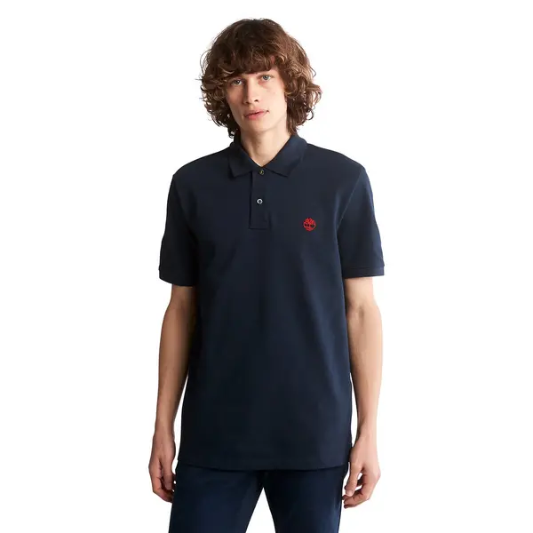 Image of Millers River Polo Shirt in Cotton Pique and Regular Fit