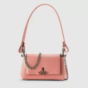 Image of Vivienne Westwood Womens Hazel Pink Shoulder Bag